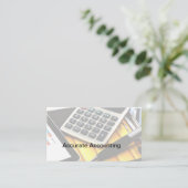 Comptable CPA Cartes de visite modernes (Debout devant)