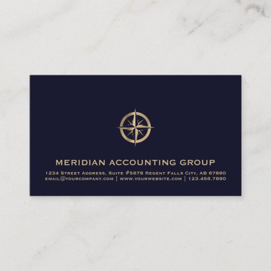 Comptable CPA Simple Moderne Carte de visite (Devant)