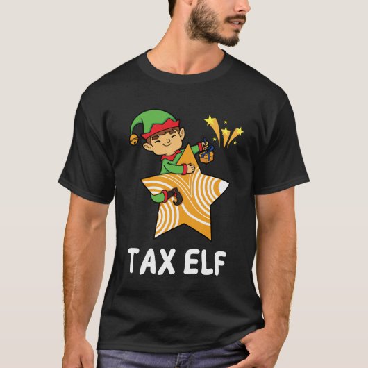 Comptable des elfes fiscaux - T-shirt comptable de (Devant)