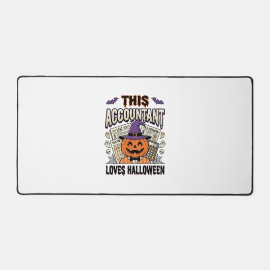 Comptable d'Halloween Drôle Saison fiscale effraya (Recto)