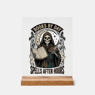 Comptable d'Halloween Sorcière Reaper Design Vinta