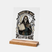 Comptable d'Halloween Sorcière Reaper Design Vinta (Angle)