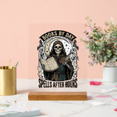 Comptable d'Halloween Sorcière Reaper Design Vinta (Mariage)