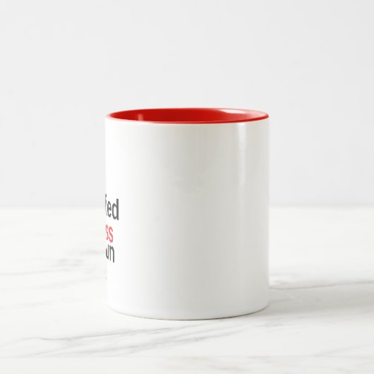 Comptable en Badass certifié Coffee Mug (Centre)
