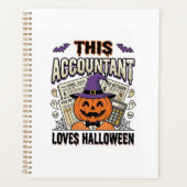 Comptable Halloween Drôle Saison fiscale effrayant (Devant)