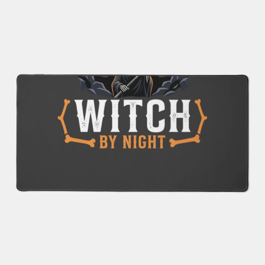 Comptable Halloween le jour Sorcière la nuit Desig (Recto)