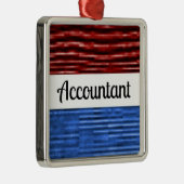 Comptable Ornement de Noël Patriotique (Droite)
