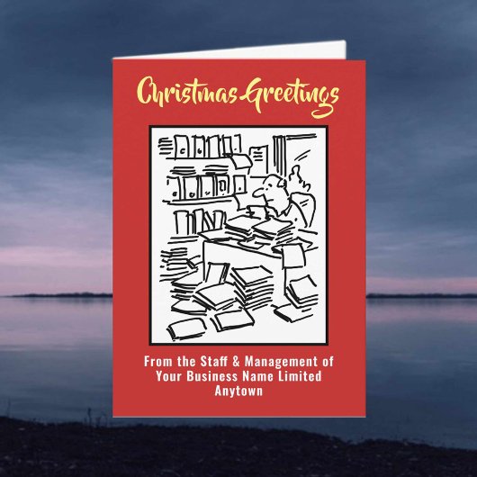 Comptable ou comptable agréé Carte de Noël