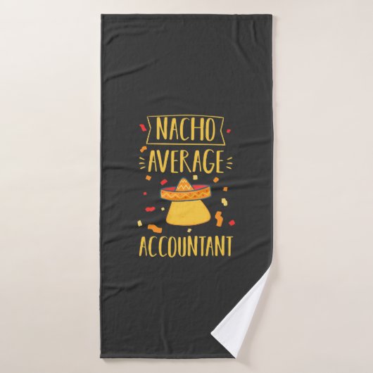 Comptable pas moyen (Serviette de bain)