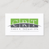 Comptable professionnel et Carte de visite financi (Devant)