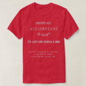 Comptable TShirt Classic TShirt (Design devant)