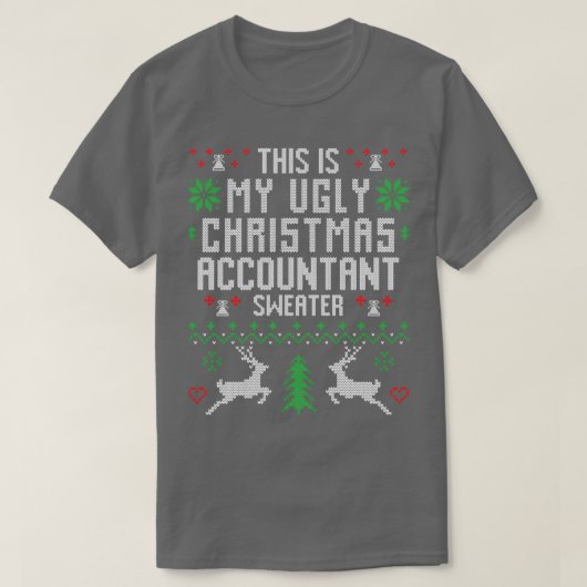 Comptable Ugly Christmas Sweat (Design devant)