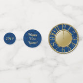 Compte à rebours de la nouvelle année Confetti (Devant)