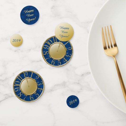 Compte à rebours de la nouvelle année Confetti (Groupe)