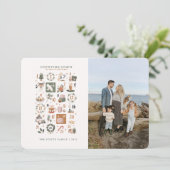 Compte à rebours de Noël Objets de vacances Cartes (Debout devant)