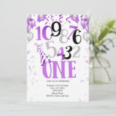 Compte à rebours ! Invitation à l'anniversaire (Debout devant)