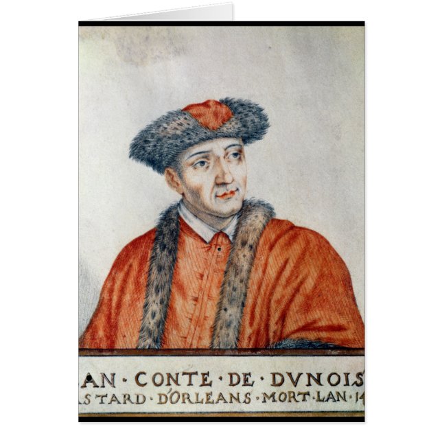 Compte de d'Orleans de Jean de Dunois (Devant)