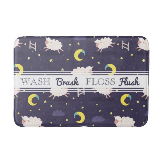 Compte du tapis de bain de moutons (Devant)