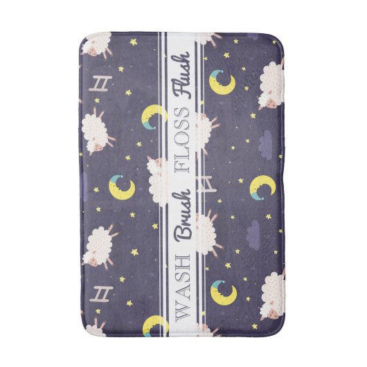 Compte du tapis de bain de moutons (Devant (Vertical))