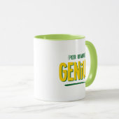 Compte rendu par les pairs Génie Café Mug (Devant droit)
