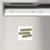 Compter chaque bulletin de vote Carrelage Magnet (In Situ (Lave-vaisselle))