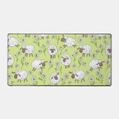Compter les moutons sur le vert de rosée miel (Recto)