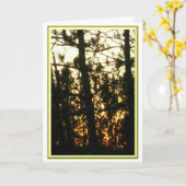 Comptez sur votre carte de voeux pour la fête des  (Fleur jaune)