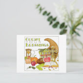 Comptez vos bénédictions Carte Postale Inspiration (Debout devant)