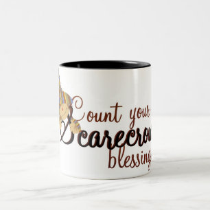 Comptez vos Bénédictions d'Épouvantail Mug