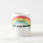 Comptez vos bénédictions Mug (Centre)