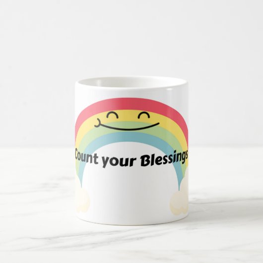 Comptez vos bénédictions Mug (Centre)
