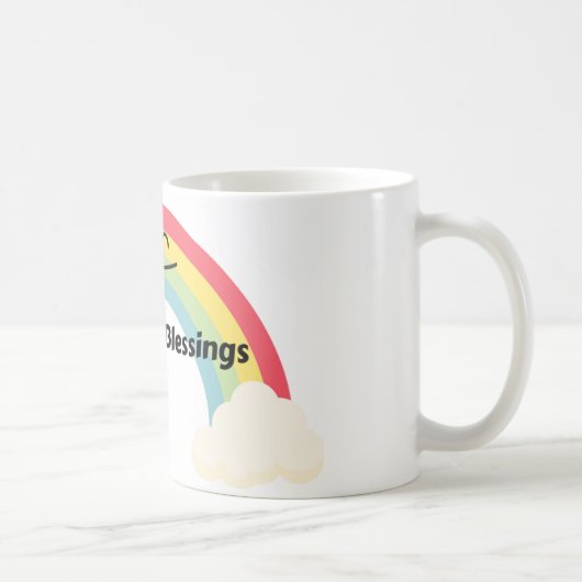 Comptez vos bénédictions Mug (Droite)