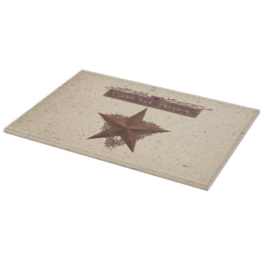 Comptez vos Bénédictions Planche à découper en ver (Coin)