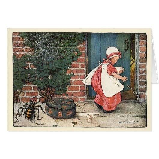 Comptine de la nursery de la petite Miss Muffet l' (Devant horizontal)