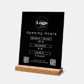 Comptoir des heures d'ouverture du logo personnali (Angle)