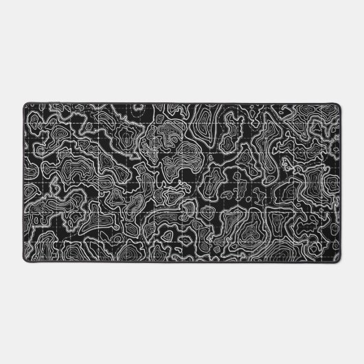 comptoir topographique noir et blanc mat xxl (Recto)