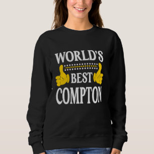 Compton Achternaam Team Familie Achternaam World's Trui