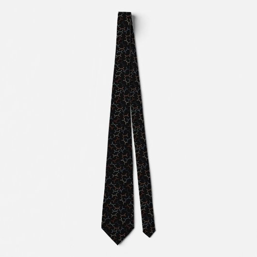 Compton scattering Feynman diagrams on Black Stropdas (Voorkant)
