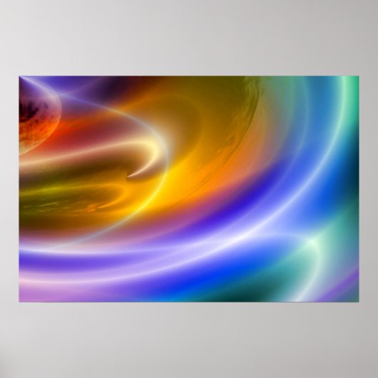 Computer Abstract Art Posters Digitale Art Print (Voorkant)