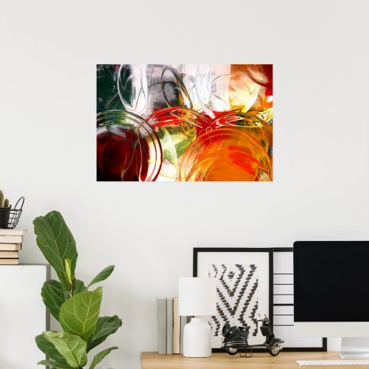 Computer Abstract Posters - Digitale kunstafdrukke (Thuiskantoor)