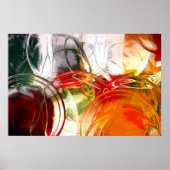 Computer Abstract Posters - Digitale kunstafdrukke (Voorkant)