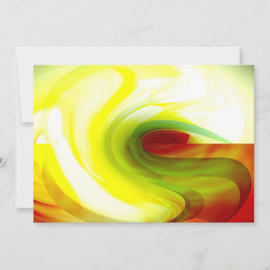 Computer Abstracte Uitnodigingen (Voorkant)