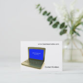 Computer afbeelding voor Bedrijven - Kaart Visitekaartje (Staand voorkant)