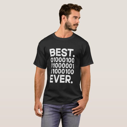 Computer Binaire Code Programmeur - Software Ontwi T-shirt (Voorkant volledig)