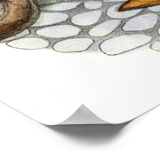 Computer Cat - Poster (Coin)