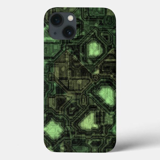 Computer circuit achtergrond Case-Mate iPhone case (Achterkant)