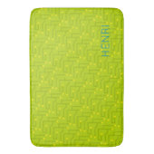 Computer Circuit Board Kinder NAAM Modern Kleurrij Badmat (Voorkant Verticaal)