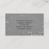 Computer Circuit Board | Moderne technische Logo Visitekaartje (Achterkant)