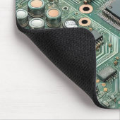 Computer Circuit Board Muismat (Hoek)