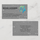 Computer circuit bord | VR headset technologie Visitekaartje (Voorkant / Achterkant)